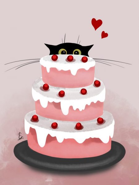 carte humoristique anniversaire chats