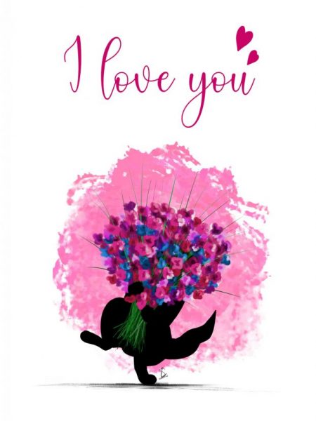 Carte postale artistique cartes de voeux cartes postales