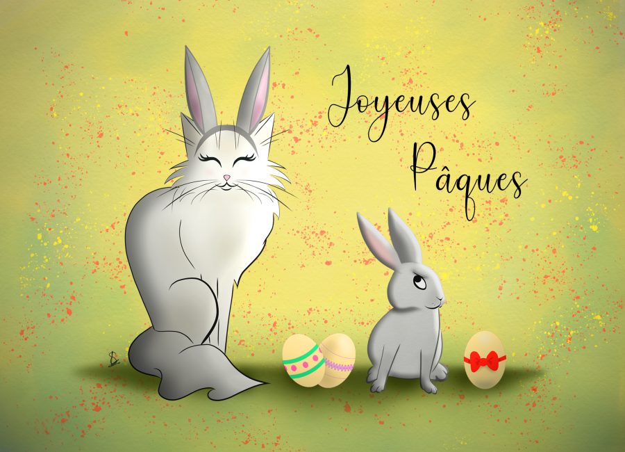 Jolie carte de Pâques carterie en ligne