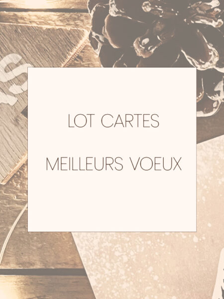 Lot cartes de voeux