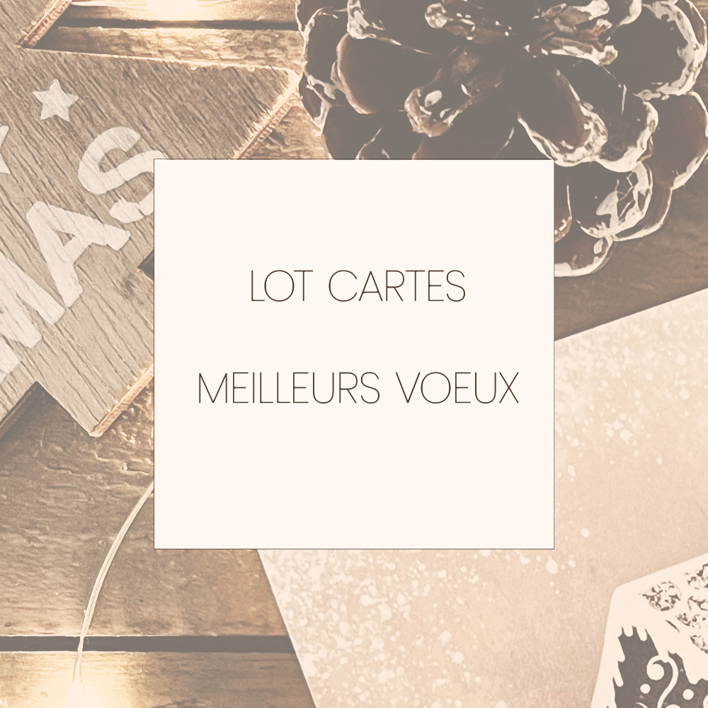 Lot cartes de voeux