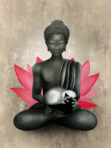 Affiche-poster Zen Bouddha