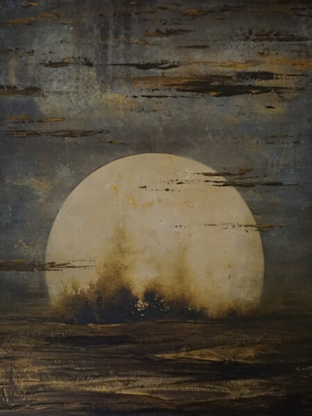 Tempête au clair de lune